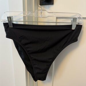 Medium Hollister High Waisted Ribbed Bikini Bottoms